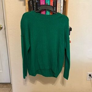 Oversized knit sweater